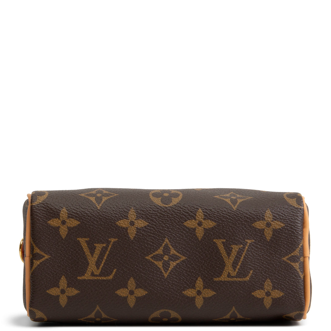 LOUIS VUITTON Monogram Nano Speedy Bandouliere