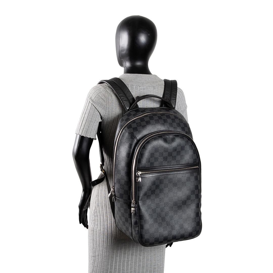 LOUIS VUITTON Damier Graphite Michael Backpack