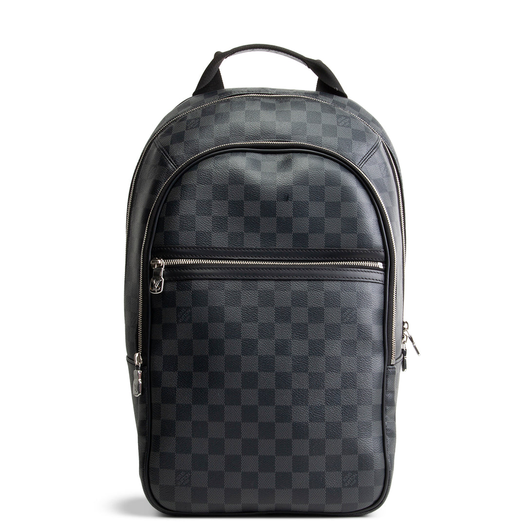 LOUIS VUITTON Damier Graphite Michael Backpack