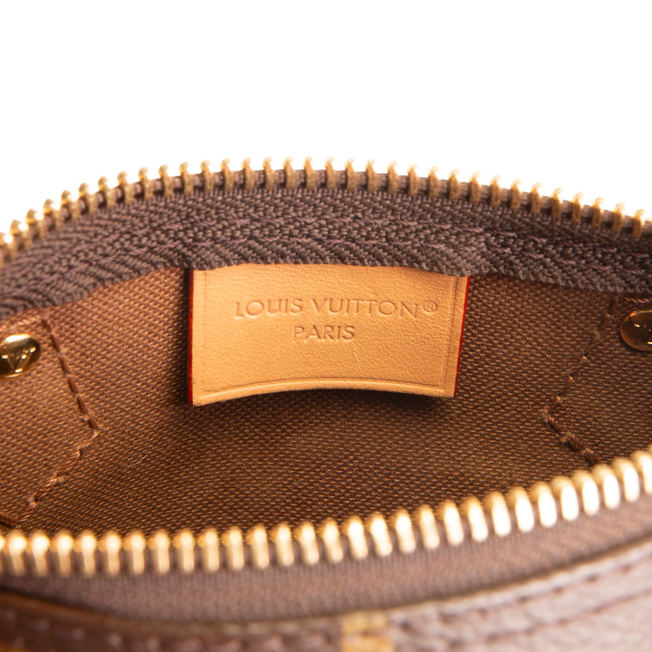LOUIS VUITTON Monogram Nano Speedy Bandouliere