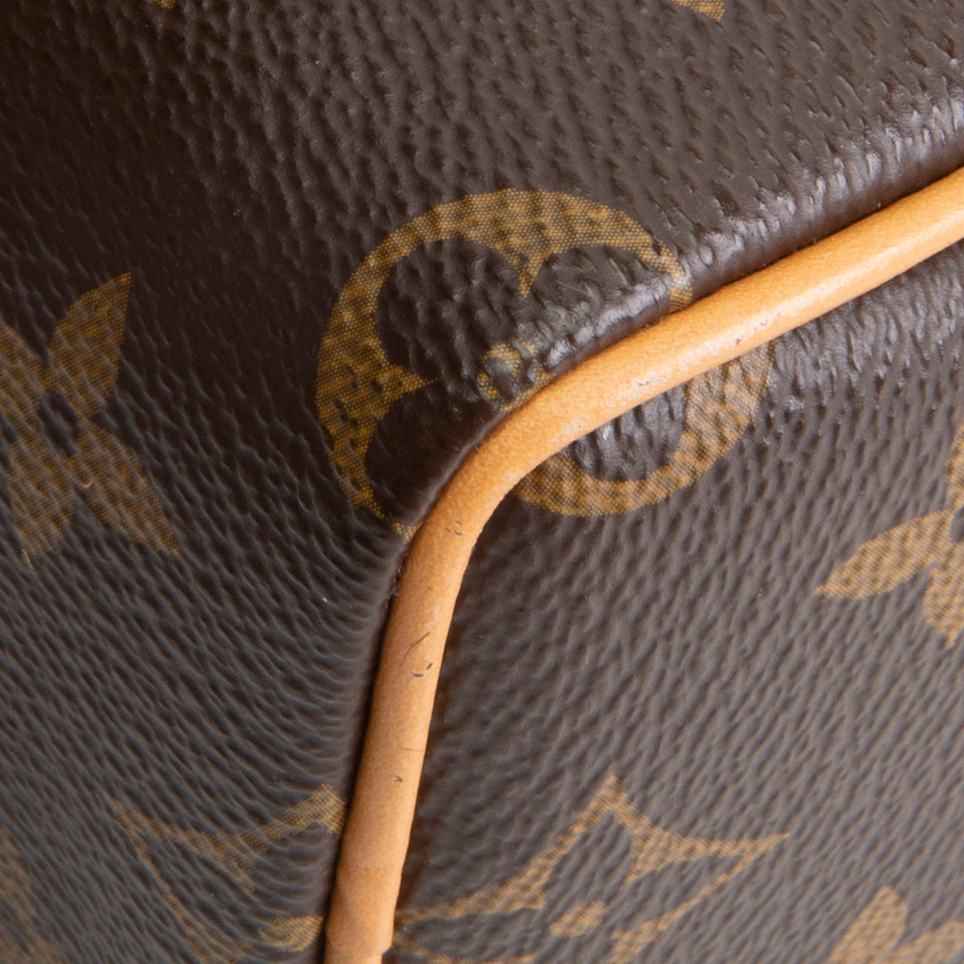 LOUIS VUITTON Monogram Nano Speedy Bandouliere