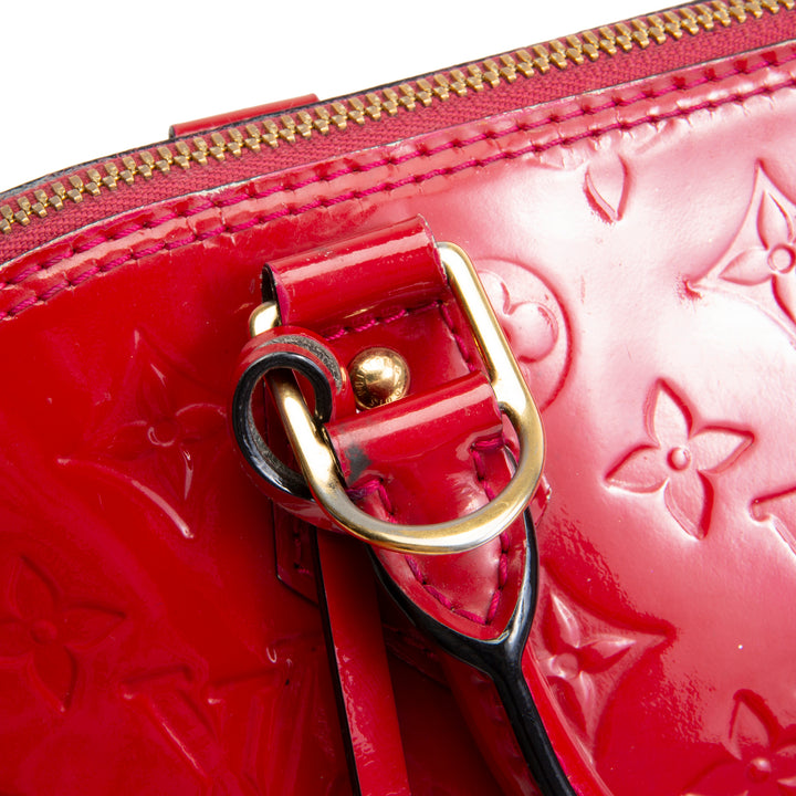 LOUIS VUITTON Alma Vernis PM - Red OUTLET FINAL SALE