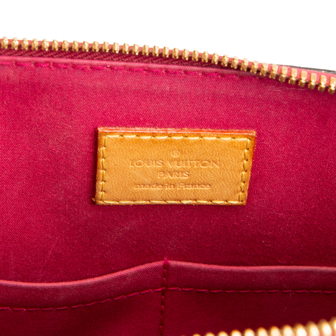 LOUIS VUITTON Alma Vernis PM - Red OUTLET FINAL SALE