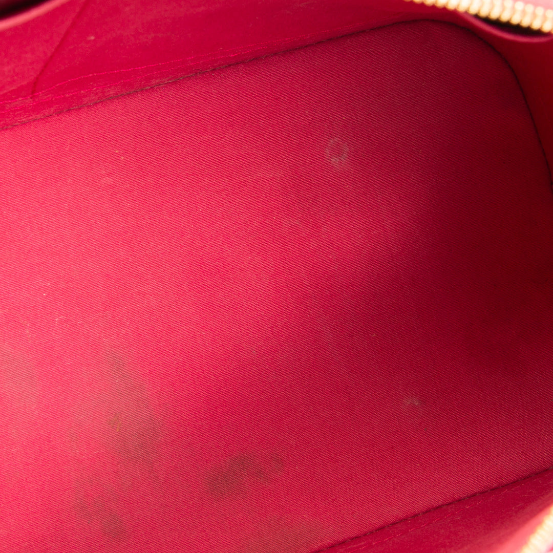LOUIS VUITTON Alma Vernis PM - Red OUTLET FINAL SALE