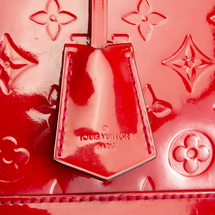 LOUIS VUITTON Alma Vernis PM - Red OUTLET FINAL SALE