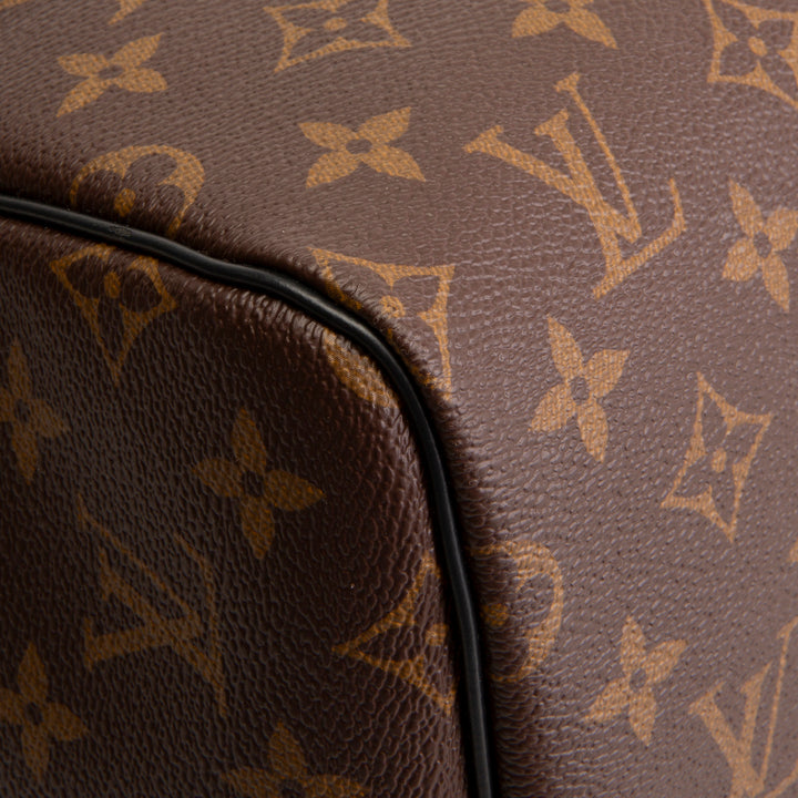 LOUIS VUITTON Monogram Macassar Keepall Bandouliere 55