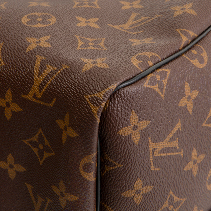 LOUIS VUITTON Monogram Macassar Keepall Bandouliere 55