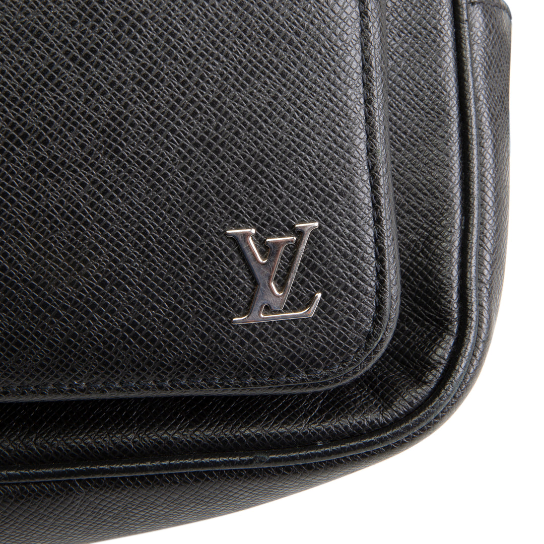 LOUIS VUITTON Taiga Alex Backpack - Black - OUTLET FINAL SALE