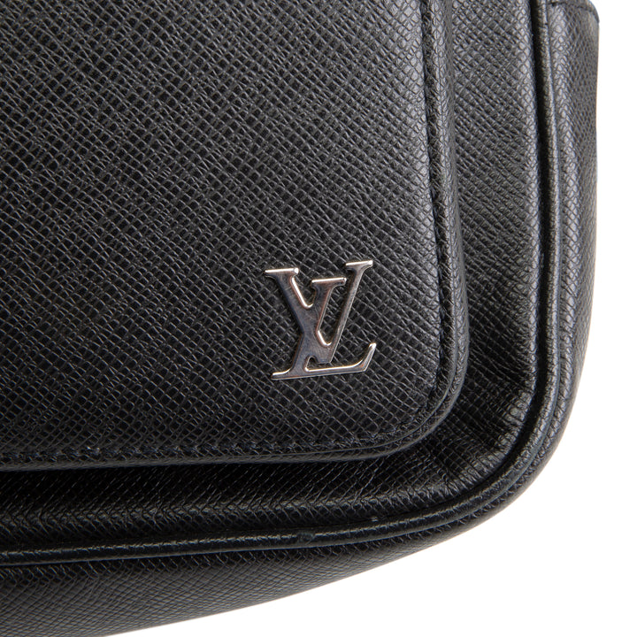 LOUIS VUITTON Taiga Alex Backpack - Black - OUTLET FINAL SALE