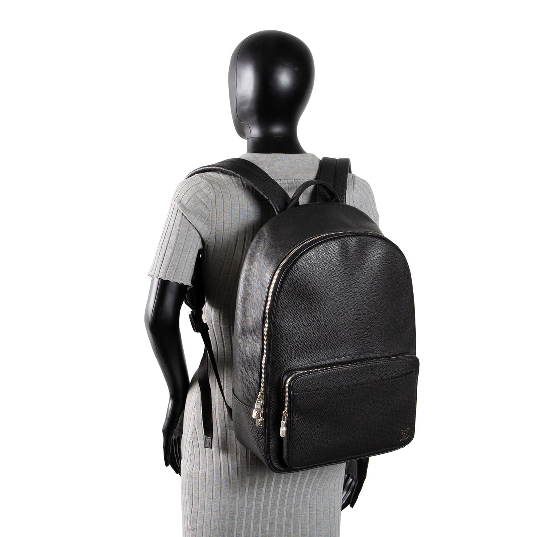 LOUIS VUITTON Taiga Alex Backpack - Black - OUTLET FINAL SALE