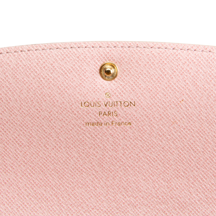 LOUIS VUITTON Emilie Wallet Damier Azur