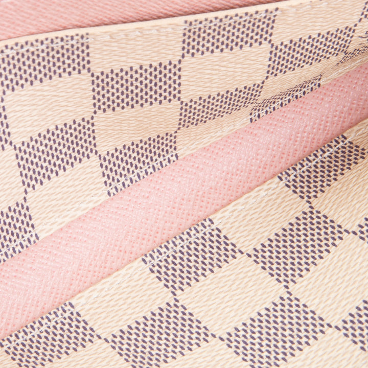 LOUIS VUITTON Emilie Wallet Damier Azur