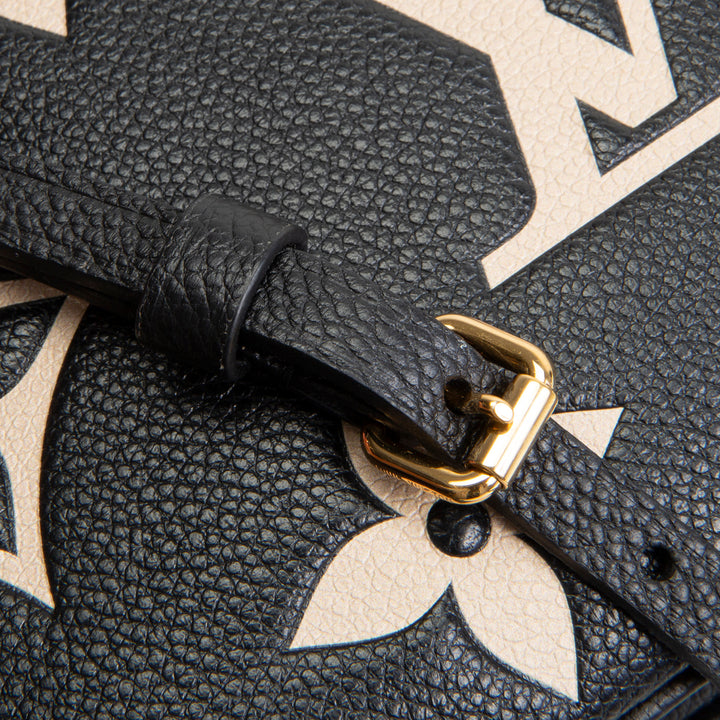 LOUIS VUITTON Double Zip Pouch Giant Empreinte - Bicolor