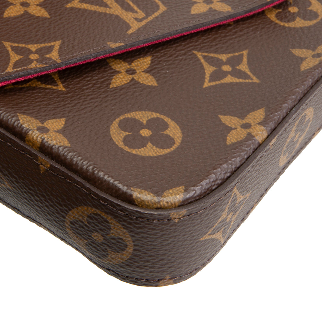 LOUIS VUITTON Monogram Felicie Pochette - Fuchsia - 1 Insert