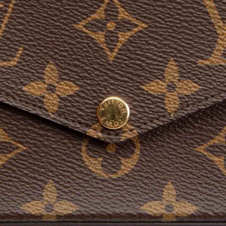 LOUIS VUITTON Monogram Felicie Pochette - Fuchsia - 1 Insert