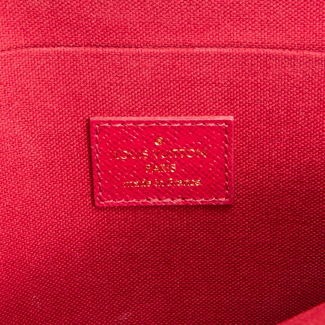 LOUIS VUITTON Monogram Felicie Pochette - Fuchsia - 1 Insert