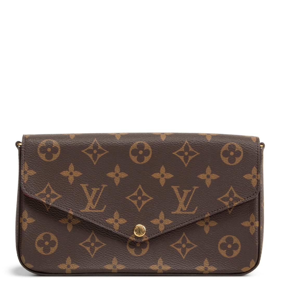 LOUIS VUITTON Monogram Felicie Pochette - Fuchsia - 1 Insert