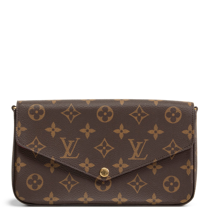 LOUIS VUITTON Monogram Felicie Pochette - Fuchsia - 1 Insert