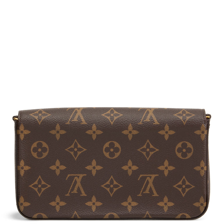 LOUIS VUITTON Monogram Felicie Pochette - Fuchsia - 1 Insert