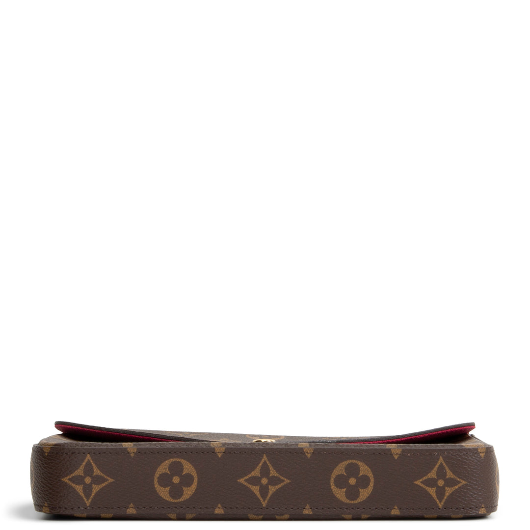 LOUIS VUITTON Monogram Felicie Pochette - Fuchsia - 1 Insert