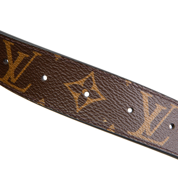 LOUIS VUITTON Initiales 30mm Reversible Belt Monogram