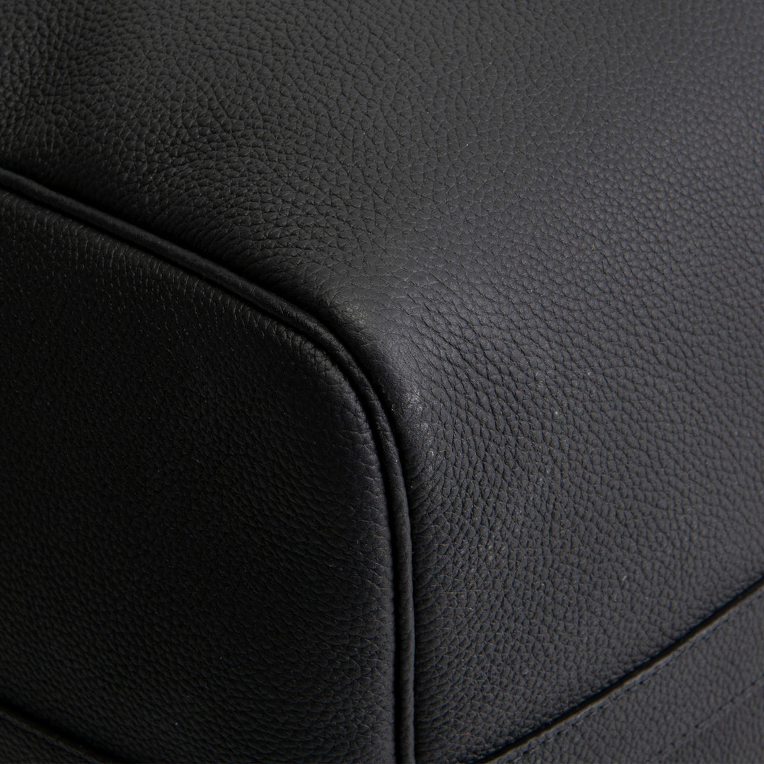 LOUIS VUITTON Taurillon Leather Keepall Bandouliere 50 - Black