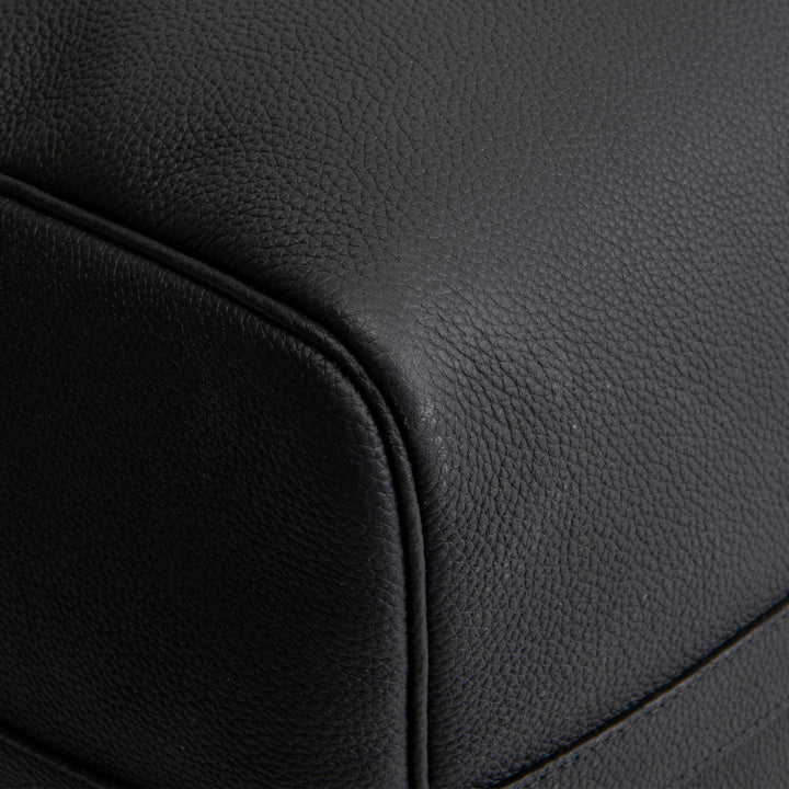 LOUIS VUITTON Taurillon Leather Keepall Bandouliere 50 - Black