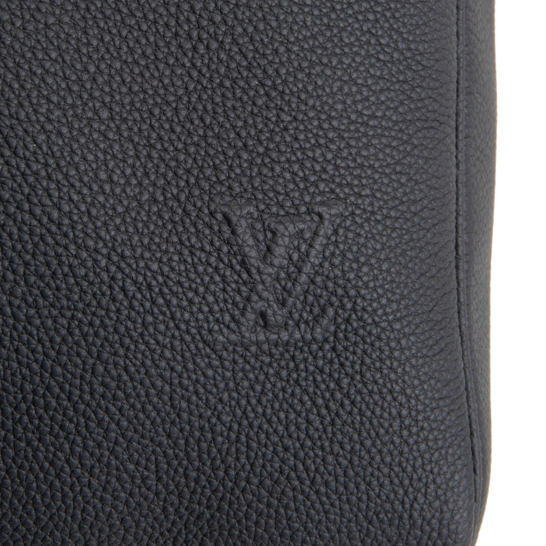 LOUIS VUITTON Taurillon Leather Keepall Bandouliere 50 - Black