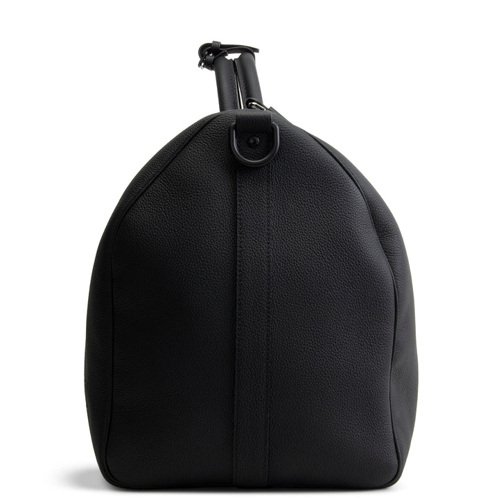LOUIS VUITTON Taurillon Leather Keepall Bandouliere 50 - Black