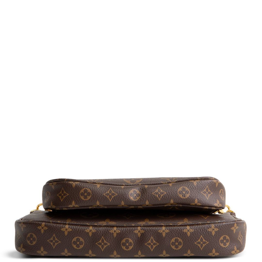 LOUIS VUITTON Monogram Multi Pochette Accessoires - Khaki