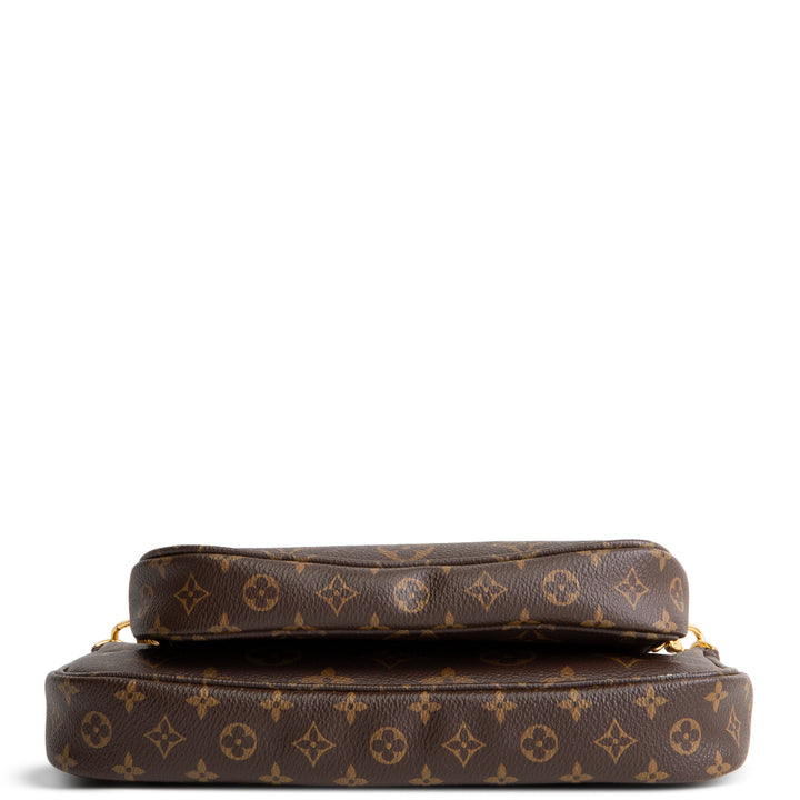 LOUIS VUITTON Monogram Multi Pochette Accessoires - Khaki