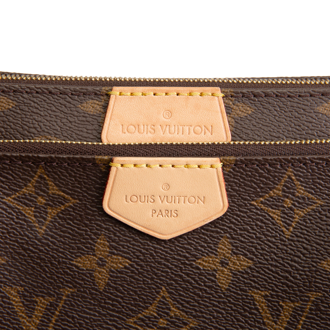 LOUIS VUITTON Monogram Multi Pochette Accessoires - Khaki