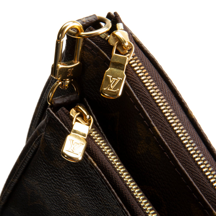 LOUIS VUITTON Monogram Multi Pochette Accessoires - Khaki