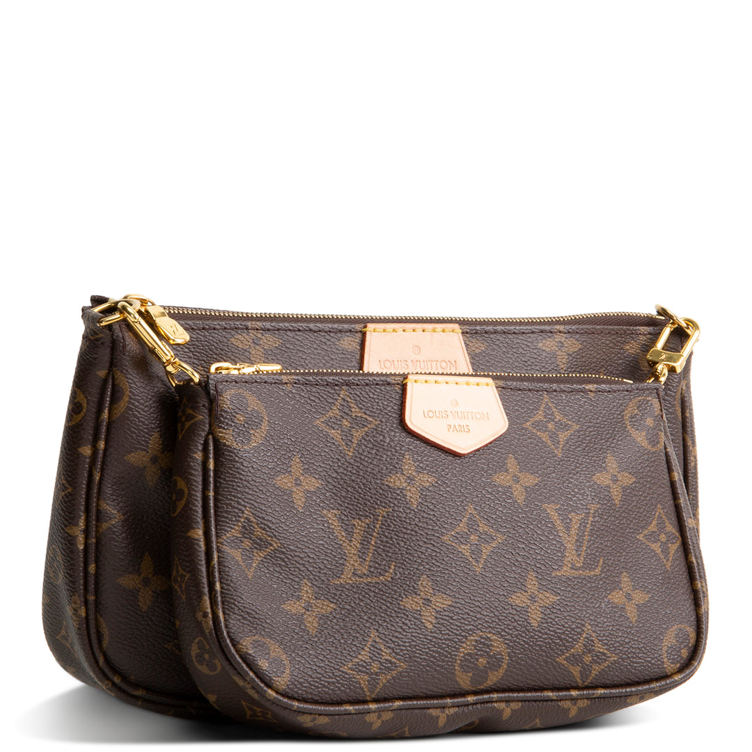 LOUIS VUITTON Monogram Multi Pochette Accessoires - Khaki