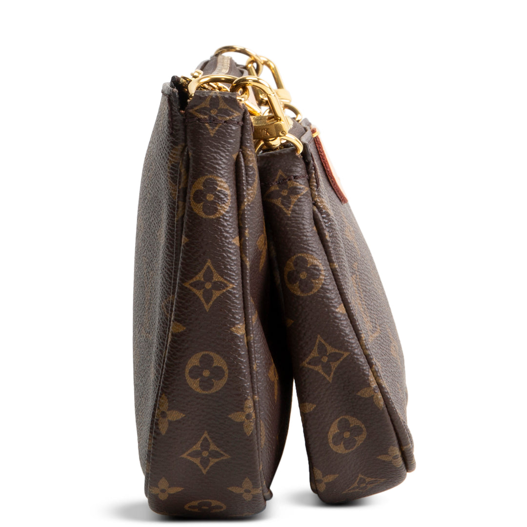 LOUIS VUITTON Monogram Multi Pochette Accessoires - Khaki