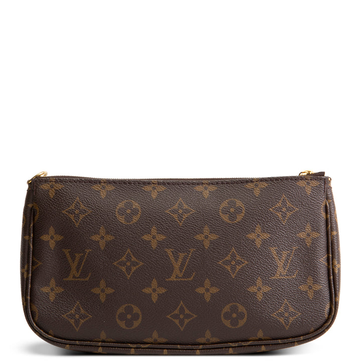 LOUIS VUITTON Monogram Multi Pochette Accessoires - Khaki