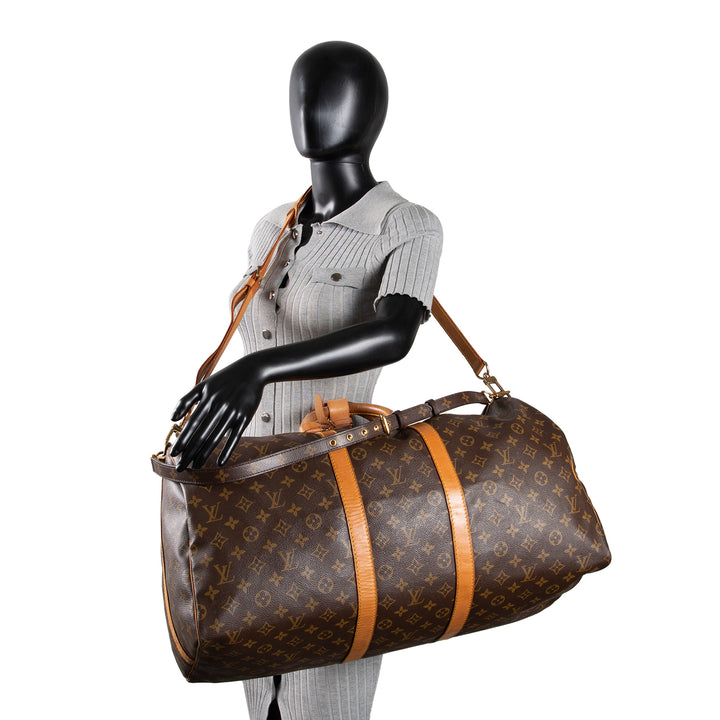 LOUIS VUITTON Vintage Monogram Keepall Bandouliere 55