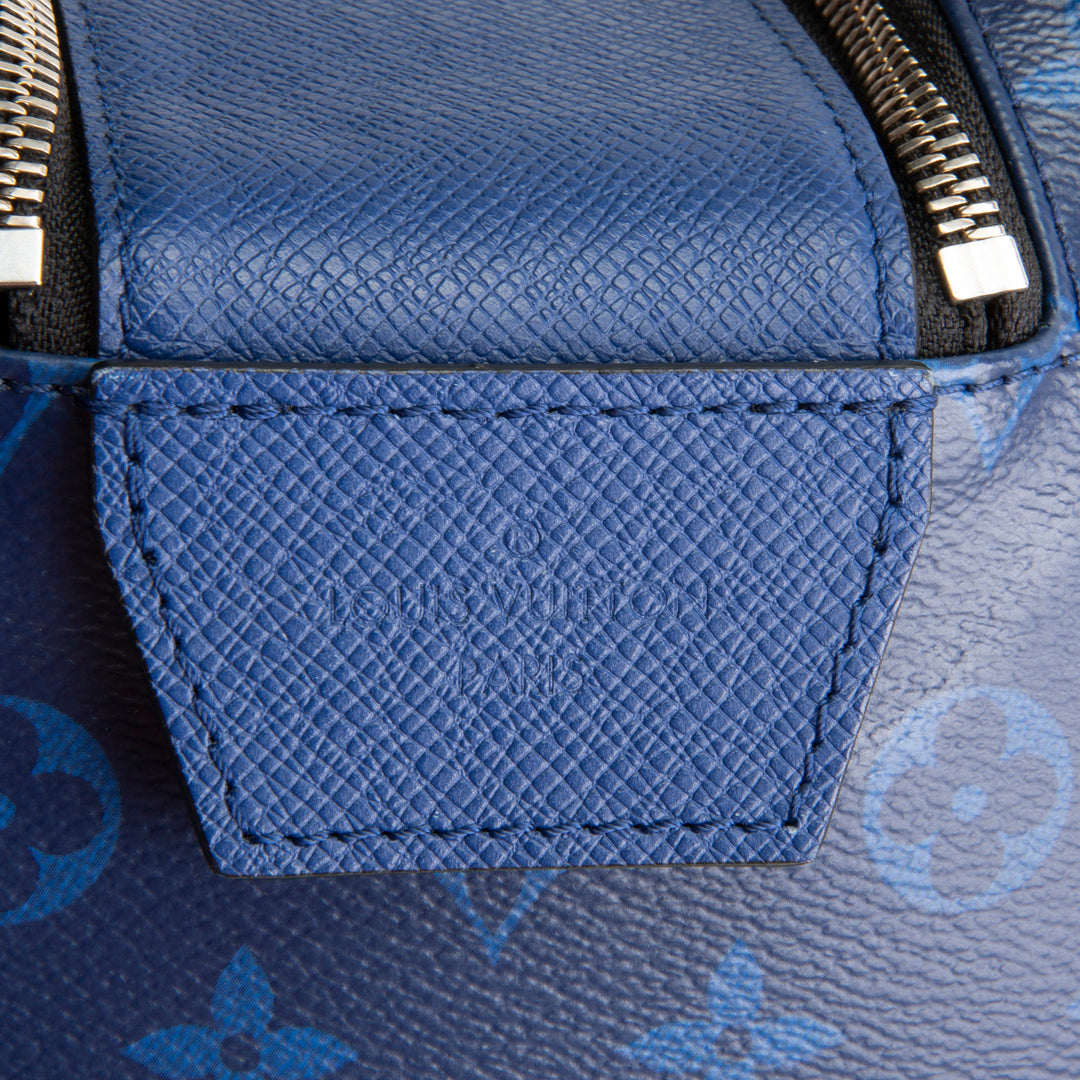 LOUIS VUITTON Monogram Taigarama Dopp Kit - Cobalt Blue