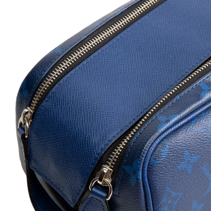 LOUIS VUITTON Monogram Taigarama Dopp Kit - Cobalt Blue