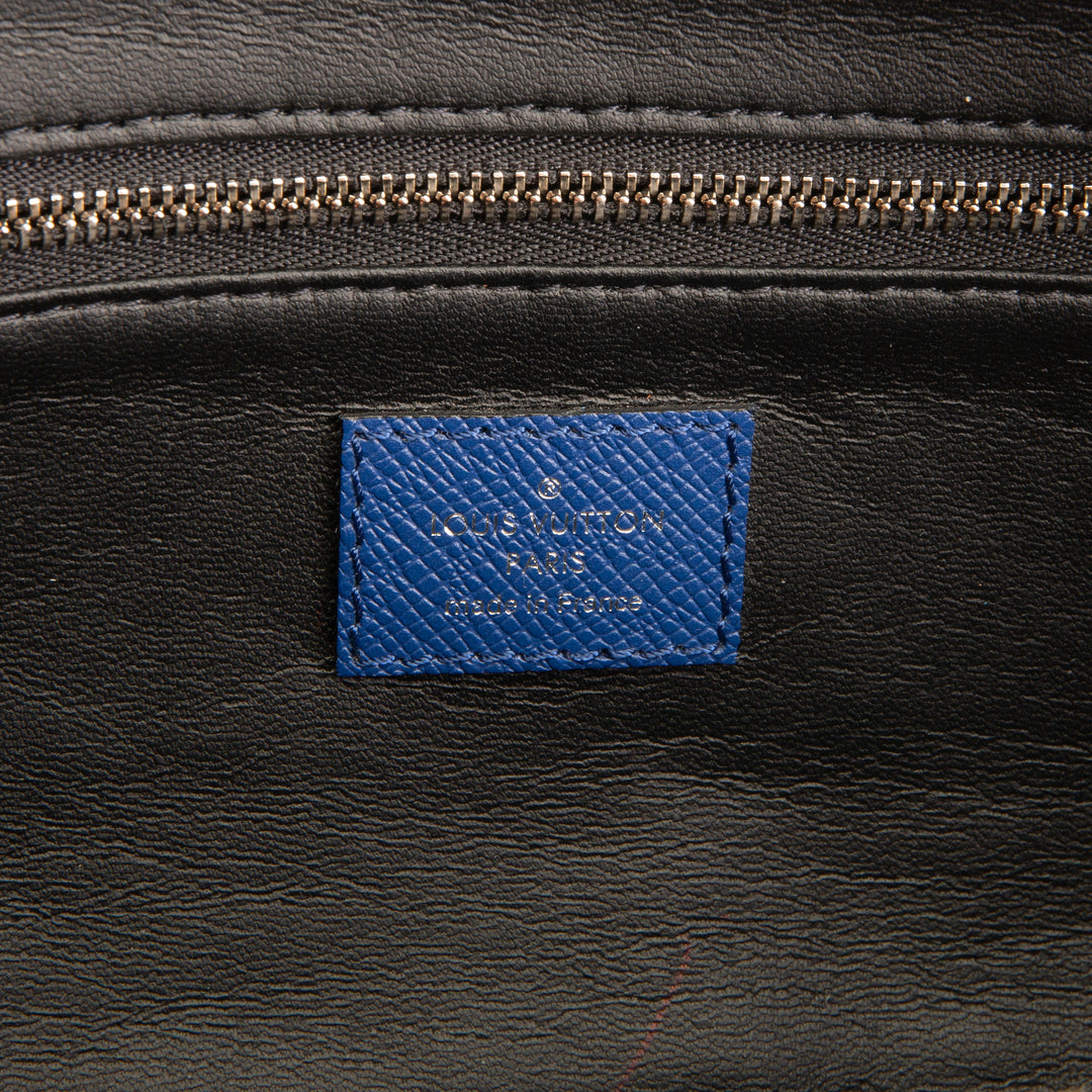 LOUIS VUITTON Monogram Taigarama Dopp Kit - Cobalt Blue