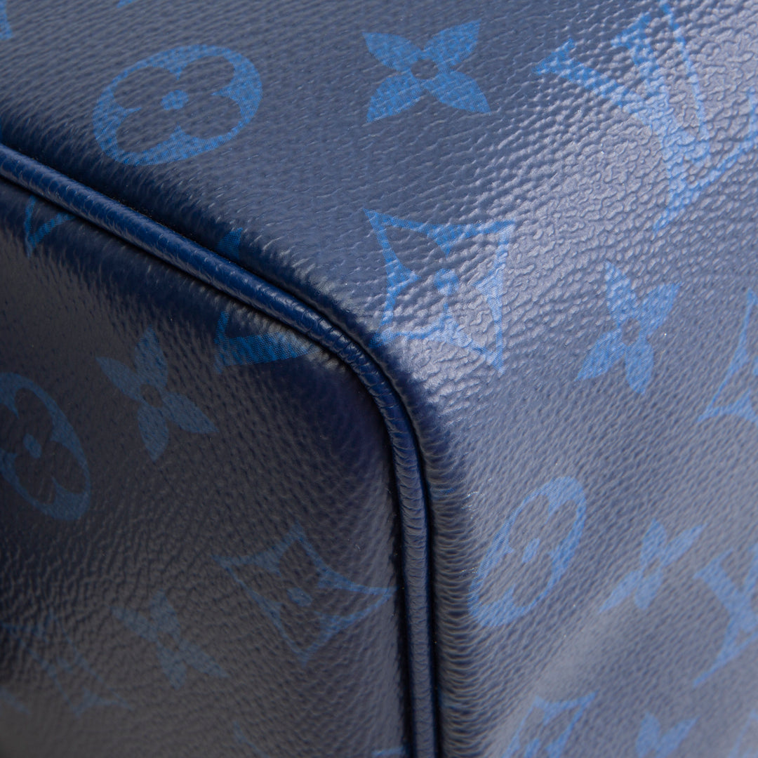 LOUIS VUITTON Monogram Taigarama Dopp Kit - Cobalt Blue