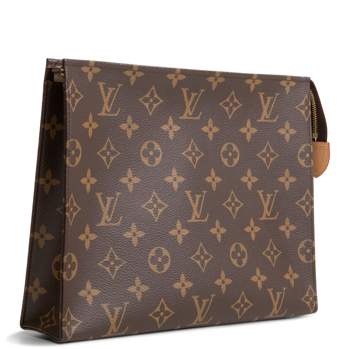 LOUIS VUITTON Monogram Poche Toilette 26