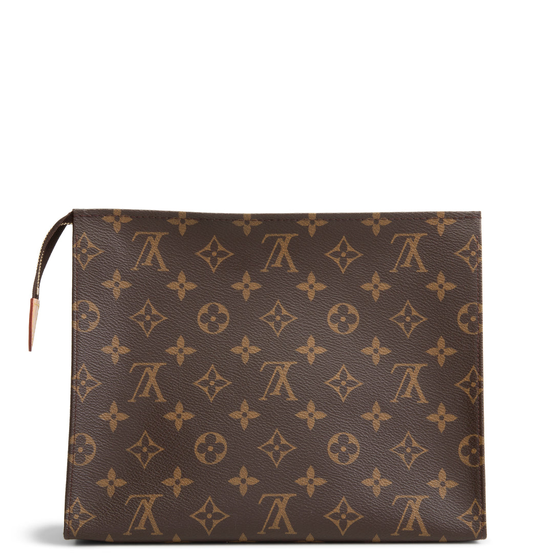 LOUIS VUITTON Monogram Poche Toilette 26