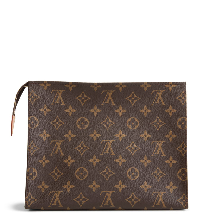 LOUIS VUITTON Monogram Poche Toilette 26