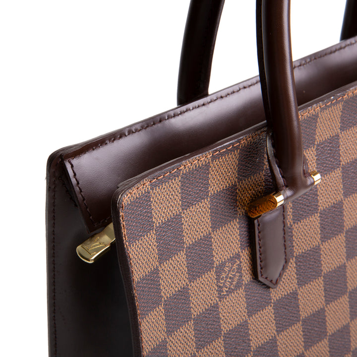 LOUIS VUITTON Sac Plat PM Damier Ebene
