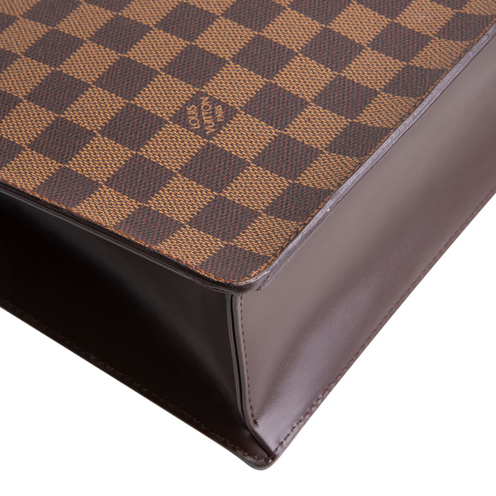 LOUIS VUITTON Sac Plat PM Damier Ebene