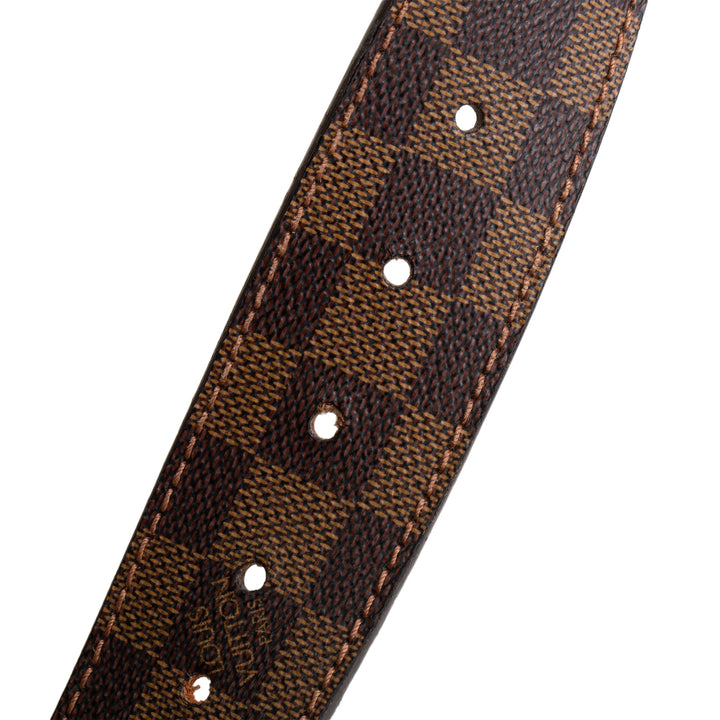 LOUIS VUITTON Inventeur Belt - Damier Ebene
