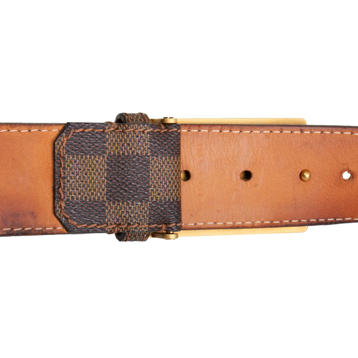 LOUIS VUITTON Inventeur Belt - Damier Ebene