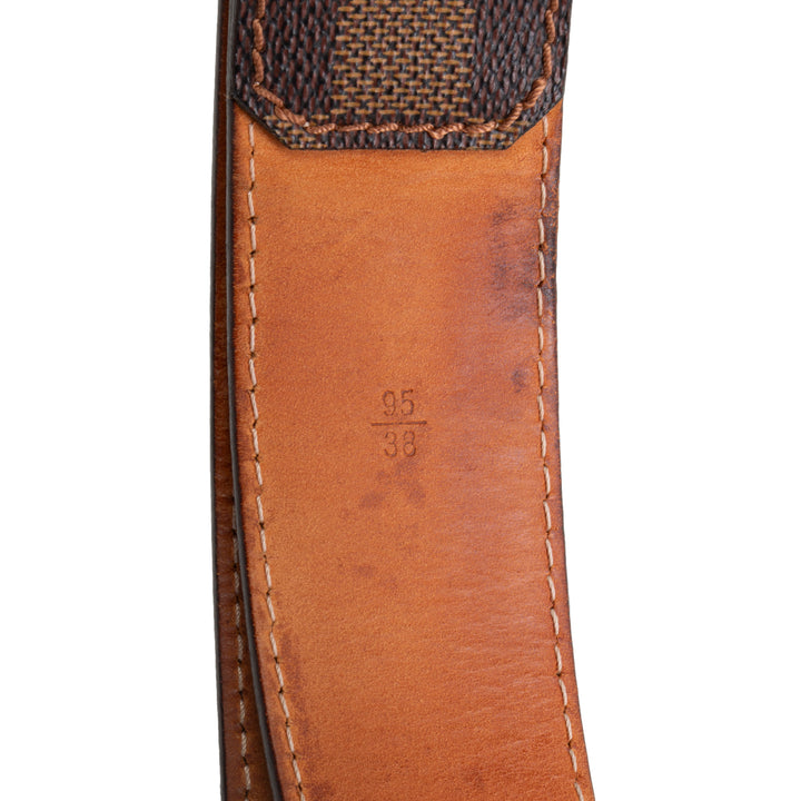 LOUIS VUITTON Inventeur Belt - Damier Ebene