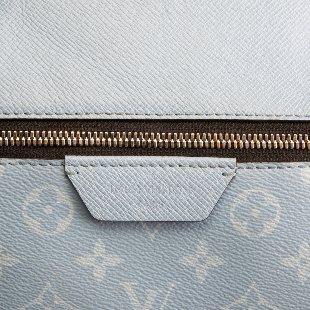 LOUIS VUITTON Discovery Backpack - Blue Taigarama OUTLET FINAL SALE